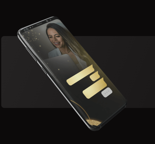 Ícone de suporte online para alunas de cursos de design de sobrancelhas