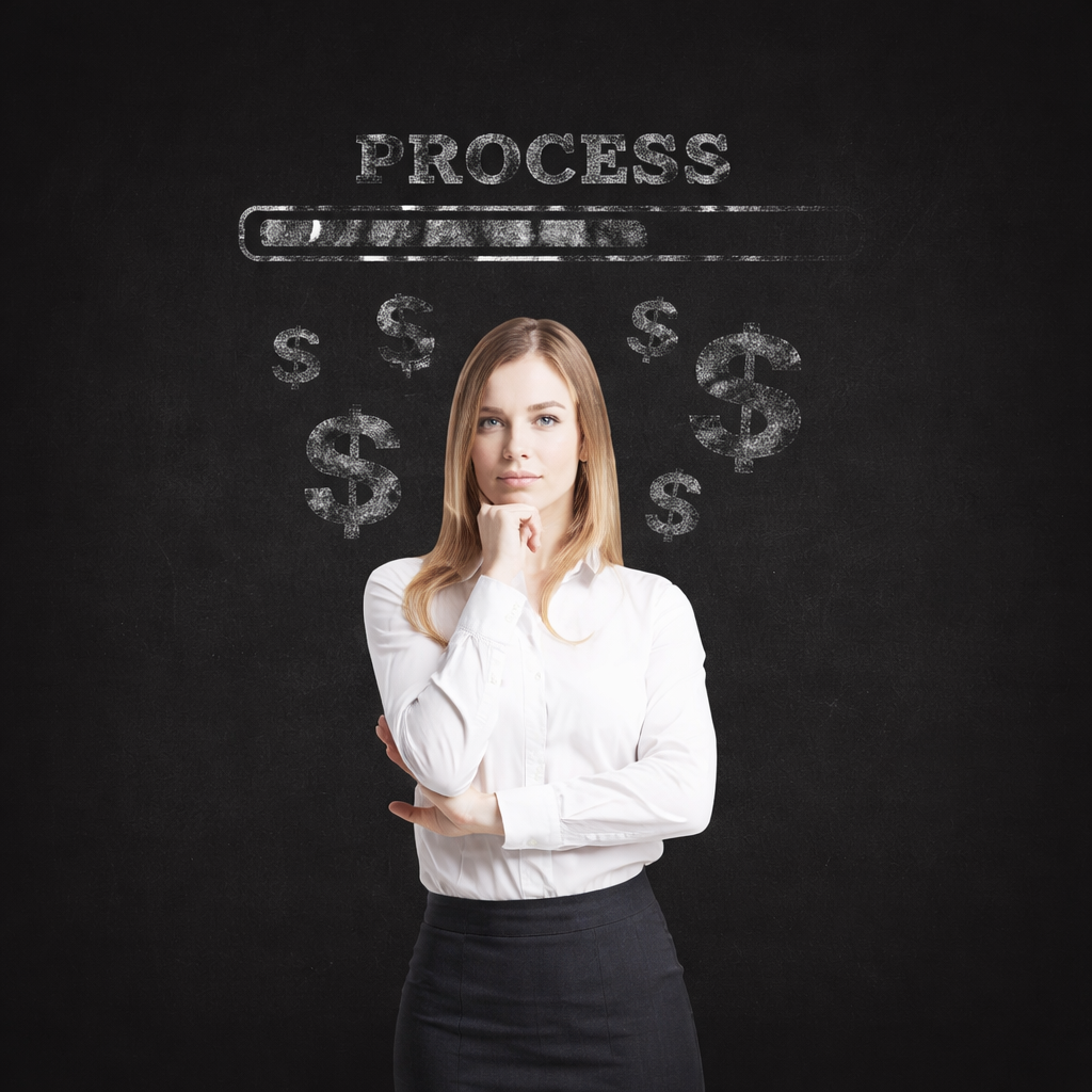 Símbolo de marketing e vendas para designer de sobrancelhas profissional.